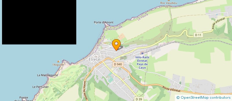 localisation de l'entreprise ERIC TALBOT - ATTACHE DE PRESSE à ETRETAT