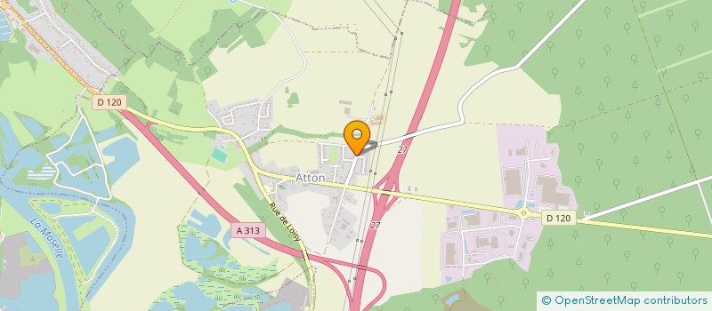 localisation de l'entreprise ERIC TRAITEUR  PORT-SUR-SEILLE