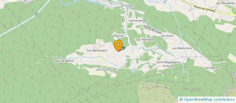 localisation de l'entreprise ERIC TRAVAUX ET AMENAGEMENTS DU PAYS D'AIX à SIMIANE-COLLONGUE