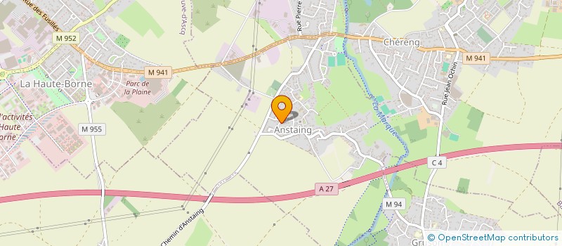 localisation de l'entreprise ERICHARLY  ANSTAING