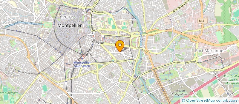 localisation de l'entreprise ERICK BLING à MONTPELLIER