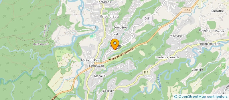 localisation de l'entreprise ERICKA ERHARD ET DIEGO PIERRE-JUSTIN à PETIT-BOURG