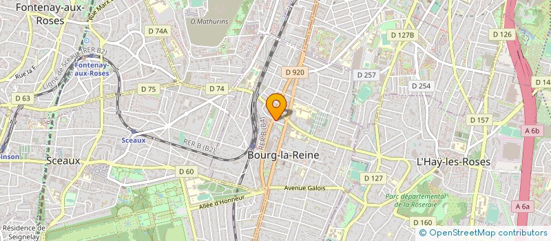 localisation de l'entreprise ERICKP.COM à BOURG-LA-REINE