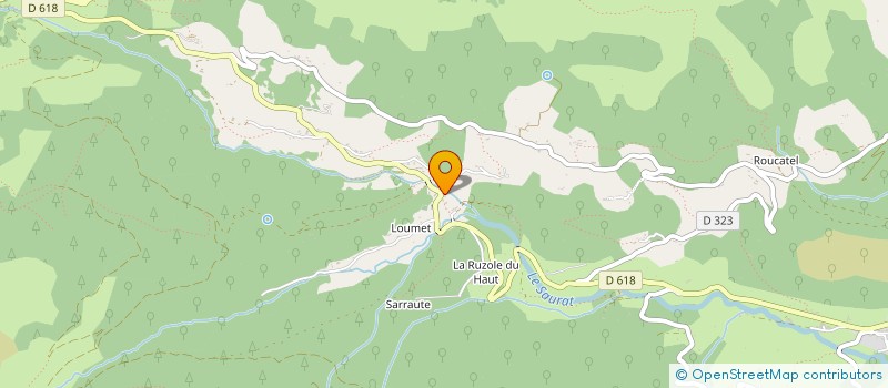 localisation de l'entreprise ERICMARY à SAURAT