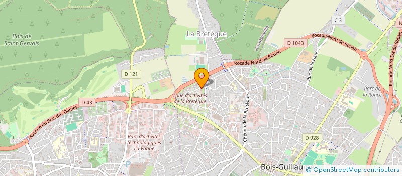 localisation de l'entreprise ERID à BOIS-GUILLAUME