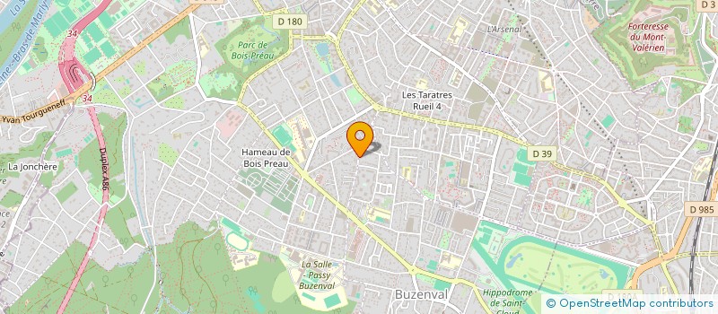 localisation de l'entreprise ERIDEN à RUEIL-MALMAISON