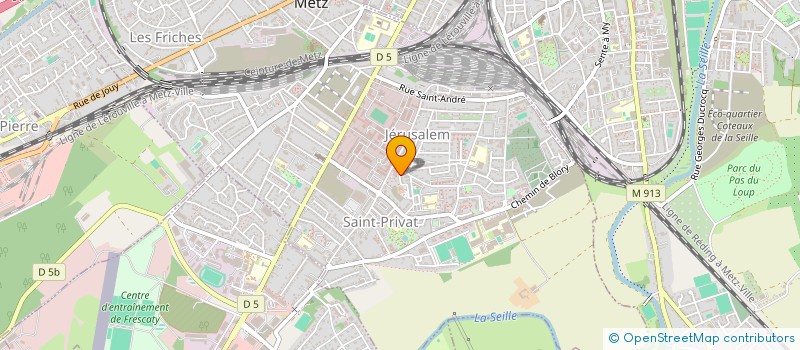 localisation de l'entreprise ERIDIS à MONTIGNY-LES-METZ