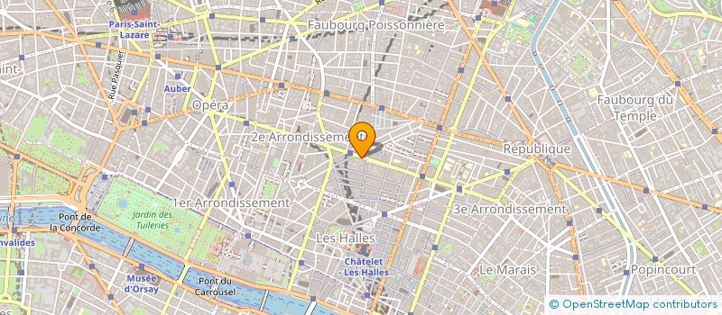 localisation de l'entreprise ERIEL  PARIS