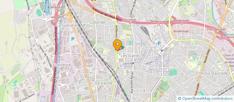 localisation de l'entreprise ERIFE-EIPSOB à TOULOUSE