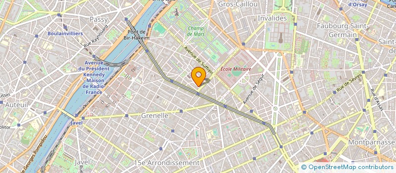 localisation de l'entreprise ERIGEA à PARIS