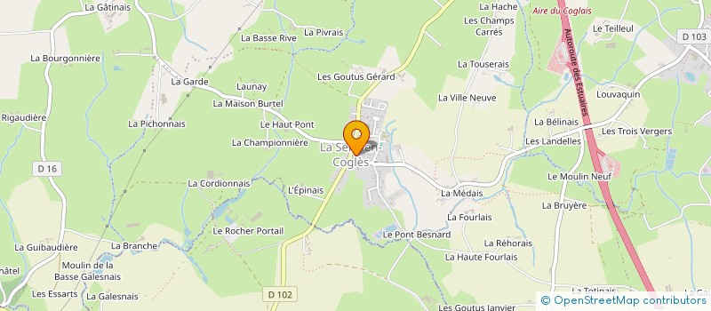 localisation de l'entreprise ERIGO CM - MODELISATION ET TRACAGE  AIBRE