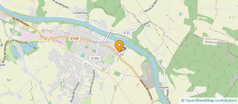 localisation de l'entreprise ERIK D.  BESSIERES