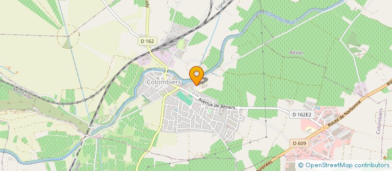 localisation de l'entreprise ERIKA HOUNKPATI à COLOMBIERS