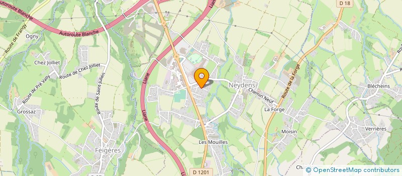 localisation de l'entreprise ERIKA ZOMPARELLI  NEYDENS