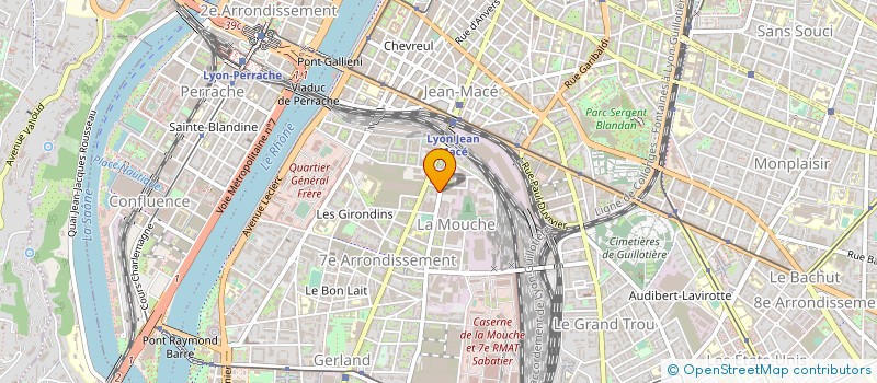 localisation de l'entreprise ERIKOFFEE à LYON