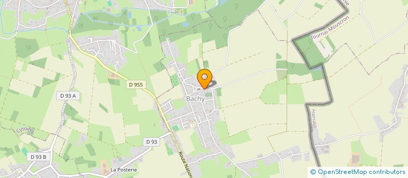 localisation de l'entreprise ERIMAC  CYSOING