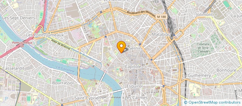 localisation de l'entreprise ERIMAR à TOULOUSE