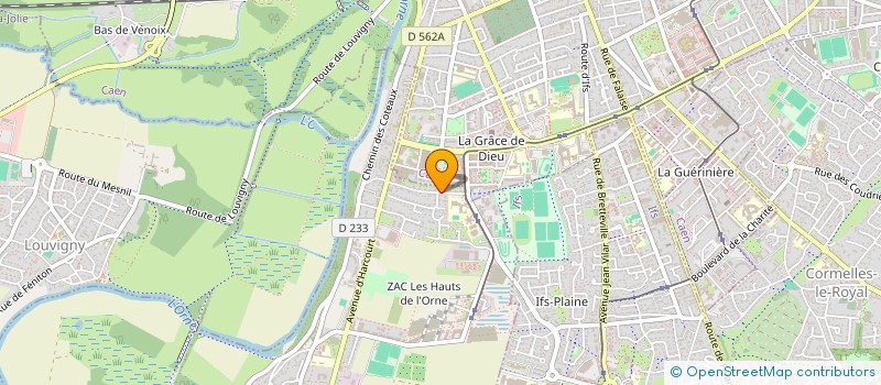 localisation de l'entreprise ERIMEL  FLEURY-SUR-ORNE