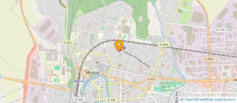 localisation de l'entreprise ERIMUR à MEAUX