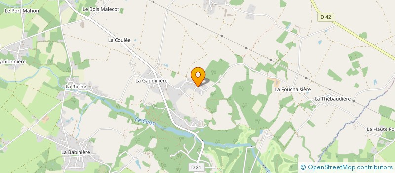 localisation de l'entreprise ERIN PROJECT  VIGNEUX-DE-BRETAGNE