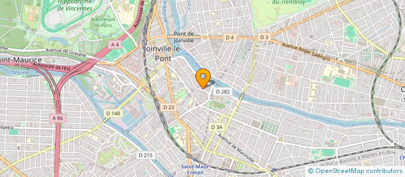 localisation de l'entreprise ERINE  NEUFCHATEL-HARDELOT