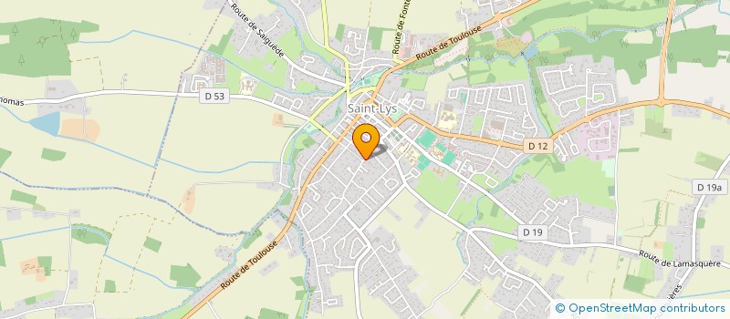 localisation de l'entreprise ERIRO  SAINT-LYS