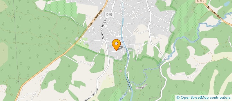 localisation de l'entreprise ERIS à SAINT-MAXIMIN-LA-SAINTE-BAUME