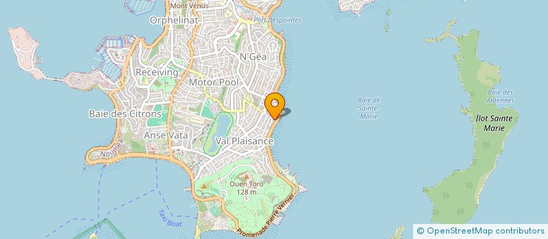 localisation de l'entreprise ERIS à NOUMEA