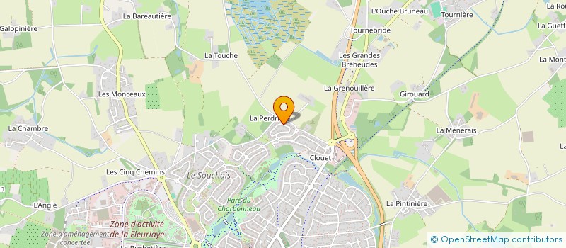 localisation de l'entreprise ERIS CONSULTING à CARQUEFOU