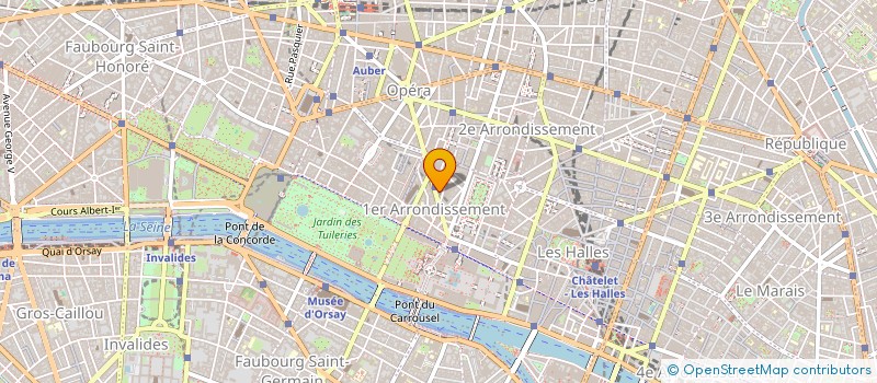 localisation de l'entreprise ERIS SYNTHESE FLASH à PARIS
