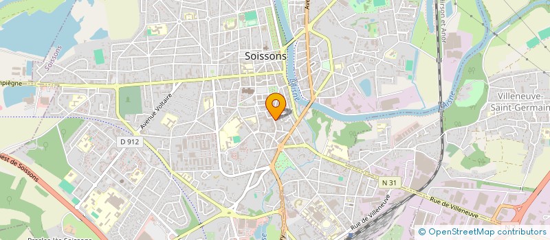 localisation de l'entreprise ERISA à SOISSONS