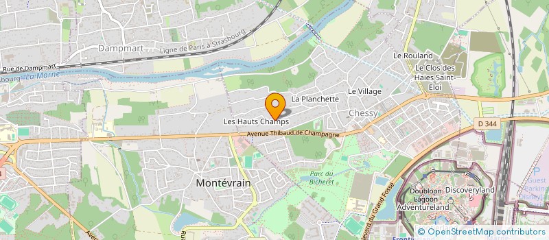 localisation de l'entreprise ERISEM CONSEIL à SAINT-RAPHAEL