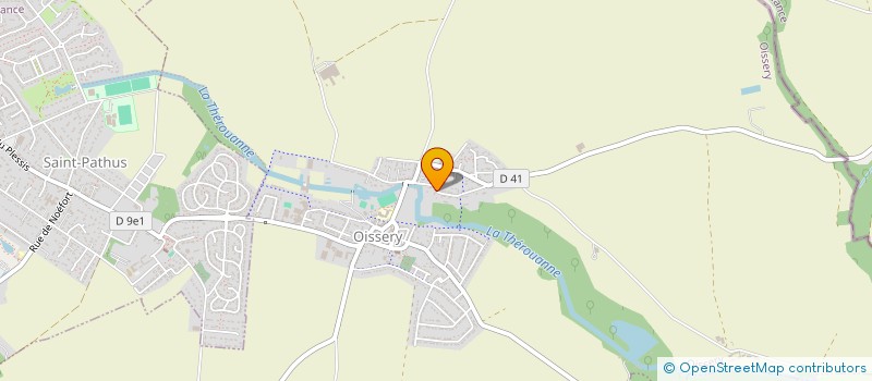localisation de l'entreprise ERITAGE  OISSERY