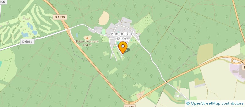 localisation de l'entreprise ERIVAL  AUMONT-EN-HALATTE