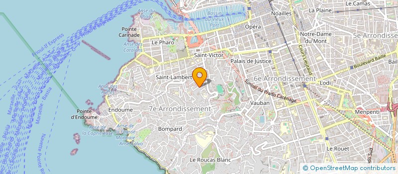 localisation de l'entreprise ERIZA à MARSEILLE