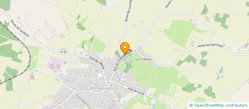 localisation de l'entreprise ERJP  COMMEQUIERS