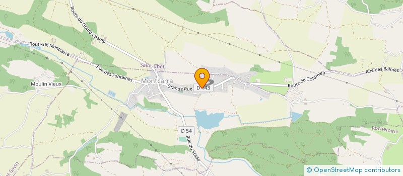 localisation de l'entreprise ERKALOULEN  MONTCARRA