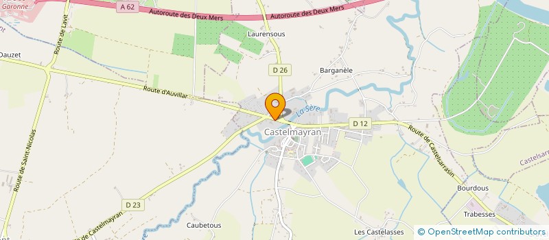 localisation de l'entreprise ERL INVEST  SAINT-LYS