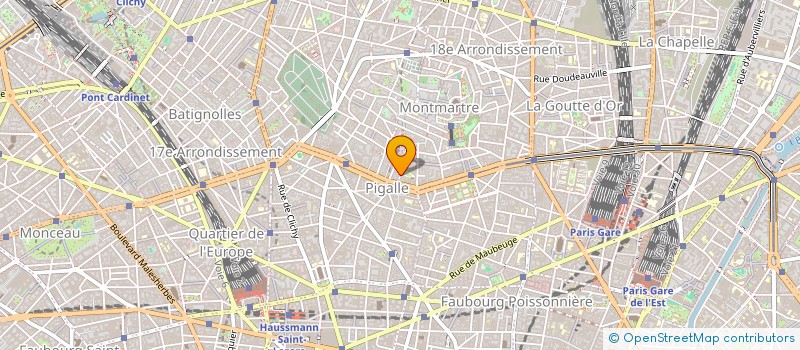 localisation de l'entreprise ERLAB  PARIS