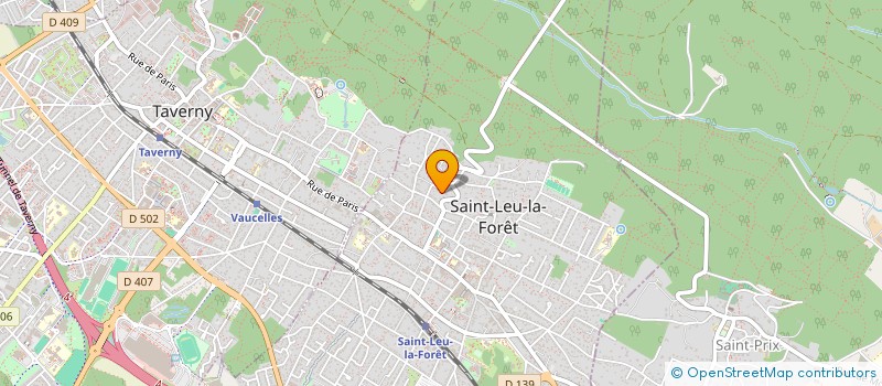 localisation de l'entreprise ERLOMA  SAINT-LEU-LA-FORET