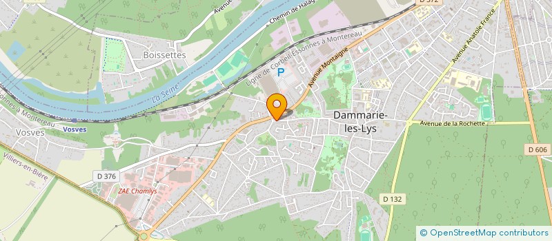 localisation de l'entreprise ERLY à DAMMARIE-LES-LYS