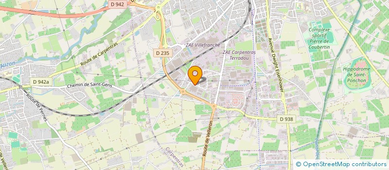 localisation de l'entreprise ERM ENERGIES à CARPENTRAS