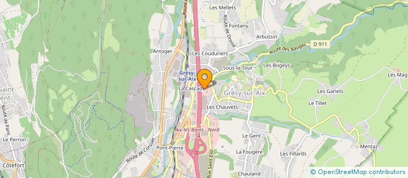 localisation de l'entreprise ERMA CONCEPT à GRESY-SUR-AIX