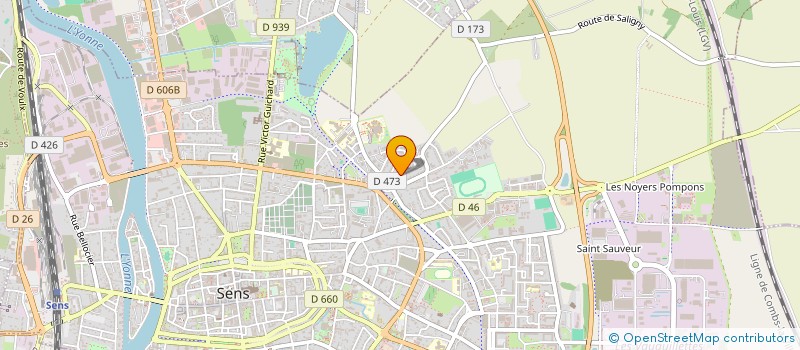 localisation de l'entreprise ERMA CONCIERGERIE  SENS