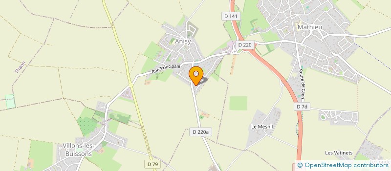 localisation de l'entreprise ERMA MATHIEU  ANISY