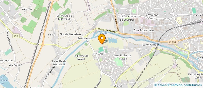 localisation de l'entreprise ERMAC SA  COULOMMIERS-LA-TOUR