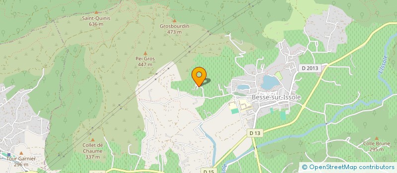 localisation de l'entreprise ERMADA à BESSE-SUR-ISSOLE
