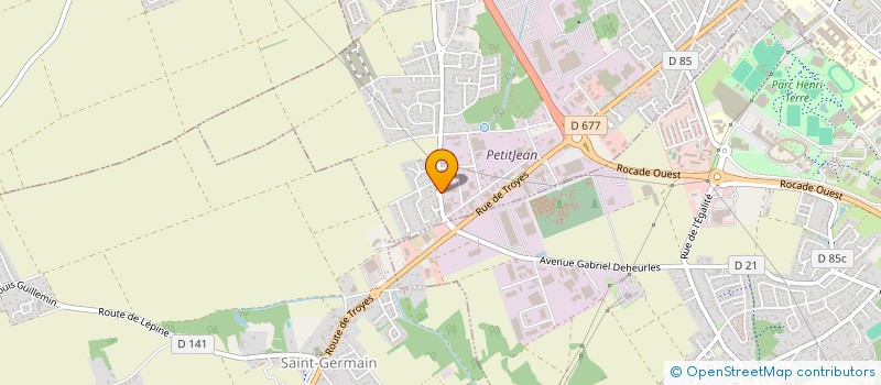 localisation de l'entreprise ERMAGAGI  SAINT-ANDRE-LES-VERGERS