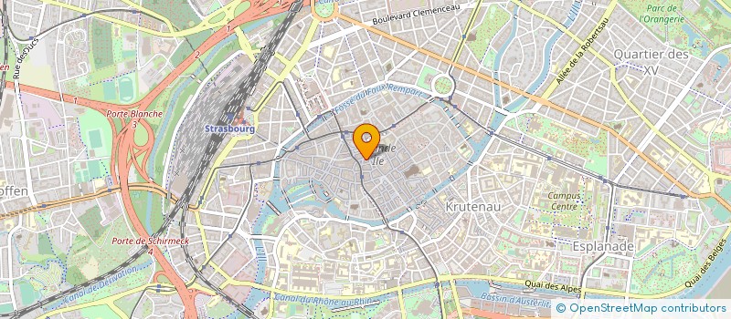 localisation de l'entreprise ERMAION à STRASBOURG