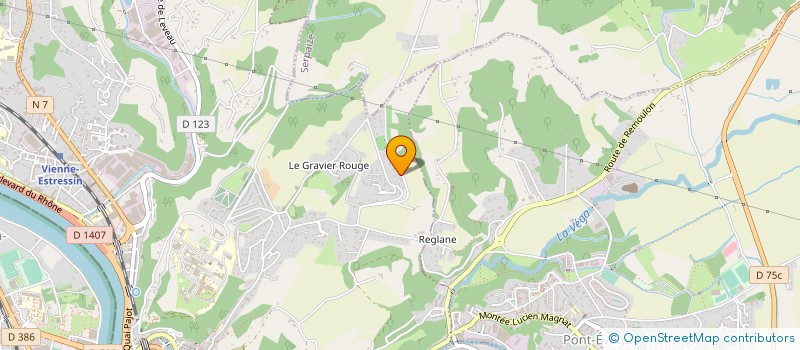 localisation de l'entreprise ERMEL ENERGIE à VIENNE